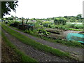 Allotments at Bayston Hill south of Shrewsbury