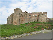 NU1835 : Bamburgh Castle by David M Clark