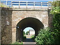 NT6877 : Bridges On The East Coast Main Line : Bridge ECM8/087 Newtonlees, Dunbar, East Lothian by Richard West