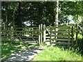 SD3198 : Gate on The Cumbria Way by Adrian Taylor