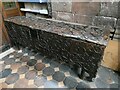 SJ4847 : Oak chest in St Oswald's Church, Malpas by Oliver Dixon