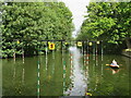 Canoe slalom course at Bedford