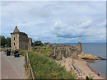 NO5116 : St Andrews Castle by Tim Heaton