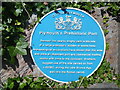 SX4853 : Blue Plaque at Mount Batten by David Hillas