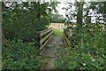 TL3334 : Footbridge on the Hertfordshire Way by Philip Jeffrey