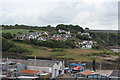 View across Westfield Pill to Mount Pleasant