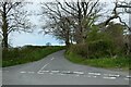 Road junction with road to Pennfford