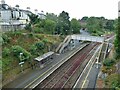 SX4555 : Devonport station footbridge by Stephen Craven