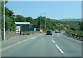 Road and rail south of Penrhyndeudraeth