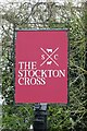 Sign for the Stockton Cross Inn