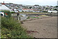 Shingle beach and bank by Church Road