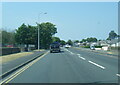 A497 Ala Road leaving Pwllheli