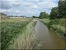 TA1330 : Holderness Drain. looking upstream by Christine Johnstone