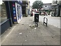 Bin day in Redruth town centre