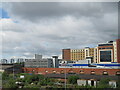 Commercial buildings in central Newcastle