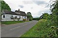 Cottages on Rushden Road by the footpath