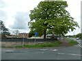 Kelsterton Lane and the lodge for Kelsterton Hall