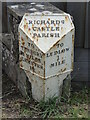 Old Milestone by B4361 (was A49), north of Hucks Barn turn