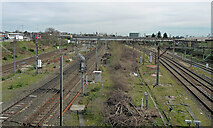 TQ2182 : Railway near Willesden Junction (2) by Stephen Richards