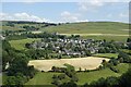 The village of Rainow from Kerridge Hill