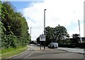 Road sign for Holystone Village