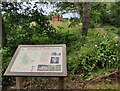 Information board at Ruskin Land