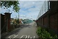 Road through the barracks