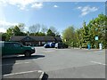 Saughall Co-op supermarket and its car park