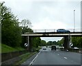 A541 bridge over A483 west of Wrexham