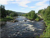 NN9153 : Rapids at Grandtully by Scott Cormie