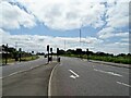 NZ2969 : Pedestrian crossing on the A691 by Robert Graham