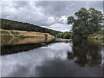 SJ6104 : The River Severn at Leighton by TCExplorer