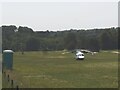 Helicopters at Bramham Park