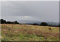 Storm clouds over the Clent Hills