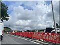 Roadworks on the A487