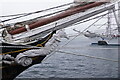 Tall Ship figurehead, Albert Quay, Lerwick