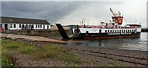 NS2059 : Ferry at Largs Pier by Thomas Nugent