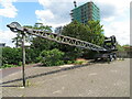 Preserved crane at North Woolwich