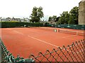 NS5567 : Tennis courts by Richard Sutcliffe