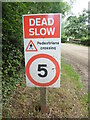 SU4296 : Speed Limit Board near Phoebe Wood by David Hillas
