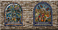 TQ2580 : Notting Hill : mosaic panels by Jim Osley