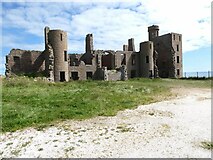 NK1036 : New Slains Castle by Oliver Dixon