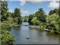 SO5074 : The River Teme at Ludlow by Mat Fascione