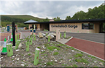 NH2077 : Corrieshalloch Gorge Visitor Centre by Anne Burgess