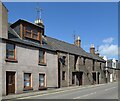 Houses with outside staircases, Trinity Road, Brechin