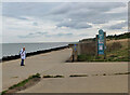 Information board, Herne Bay promenade