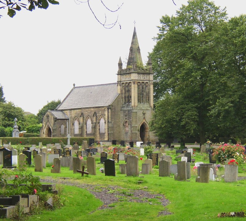 The mortuary chapel, Liversedge Cemetery © Humphrey Bolton cc-by-sa/2.0 ...