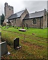 Grade I Listed church, Llantrisant, Monmouthshire