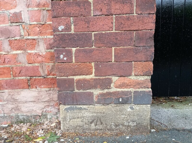 Benchmark Cut Into Roadside Wall, Ripon © Mel Towler Cc-by-sa/2.0 ...