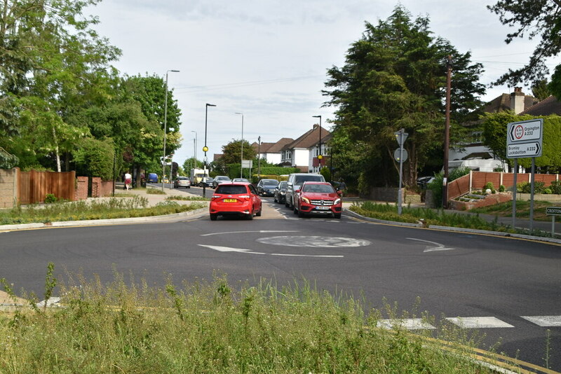 Mini=roundabout, Crofton Rd © N Chadwick Cc-by-sa/2.0 :: Geograph ...